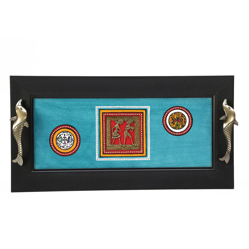 Buy Kashvi Handcrafted Serving Tray Serving Tray from Vaaree