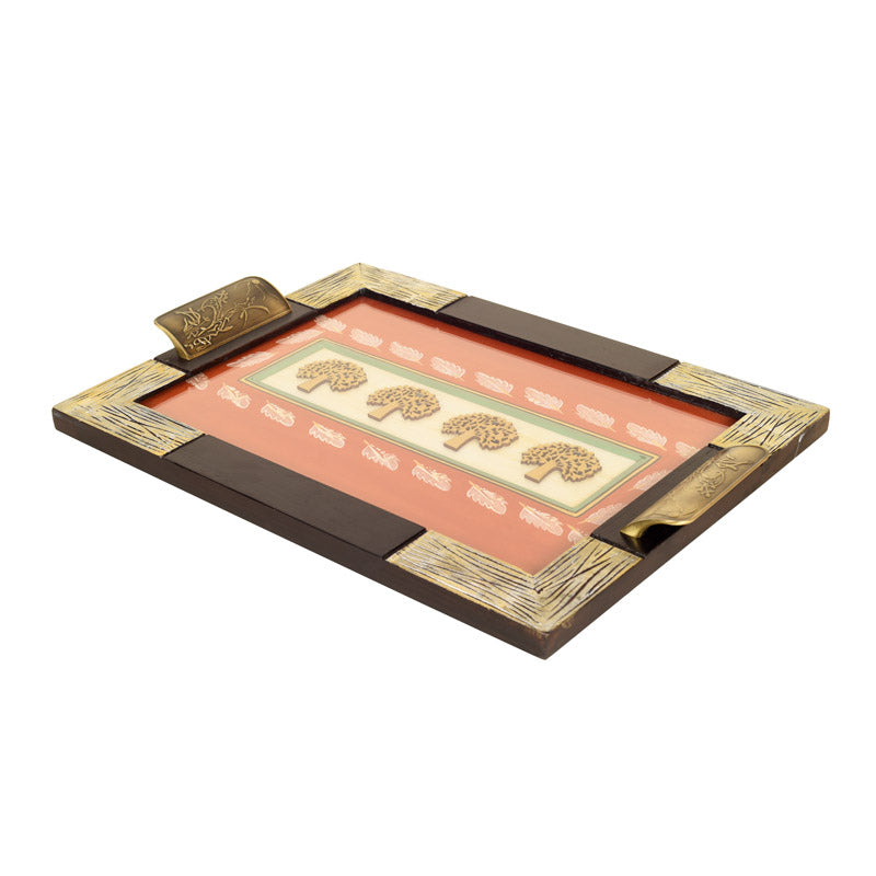 Buy Riyanshi Handcrafted Serving Tray Serving Tray from Vaaree