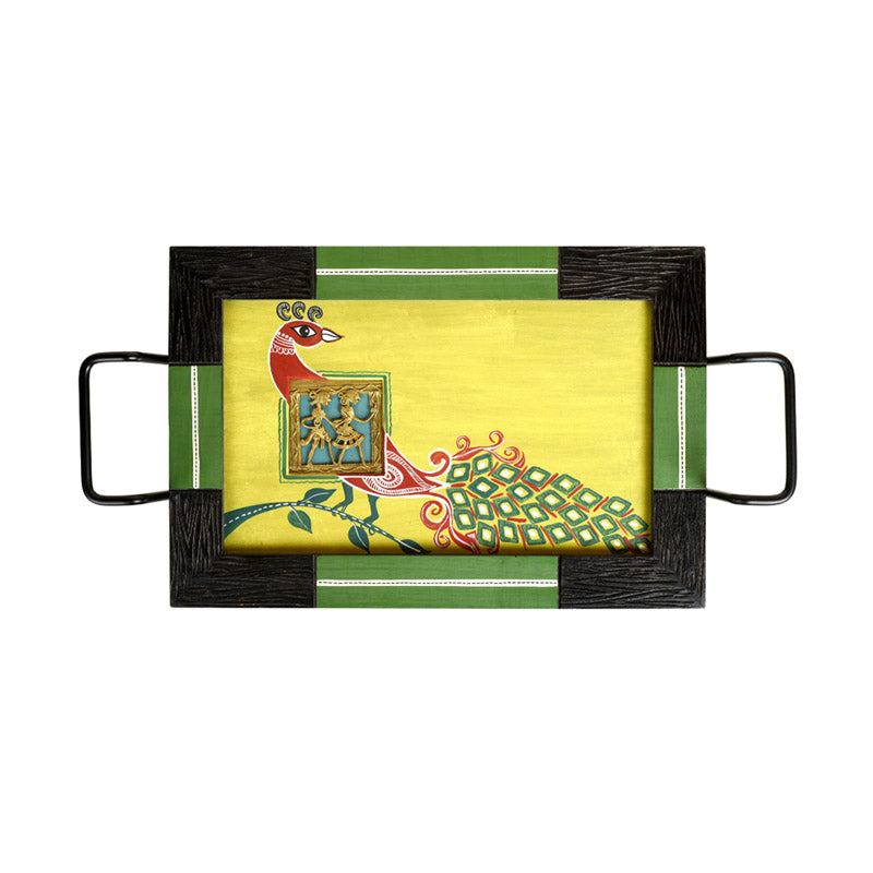 Buy Sherin Decorative Serving Tray Serving Tray from Vaaree