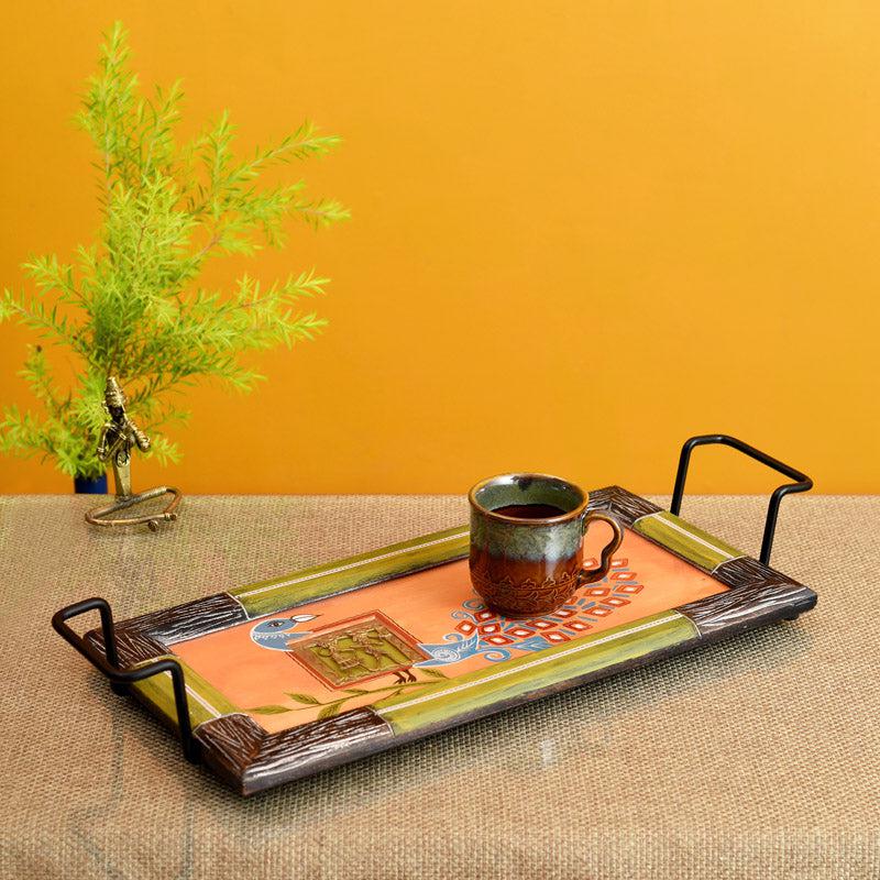 Buy Shameela Decorative Serving Tray Serving Tray from Vaaree