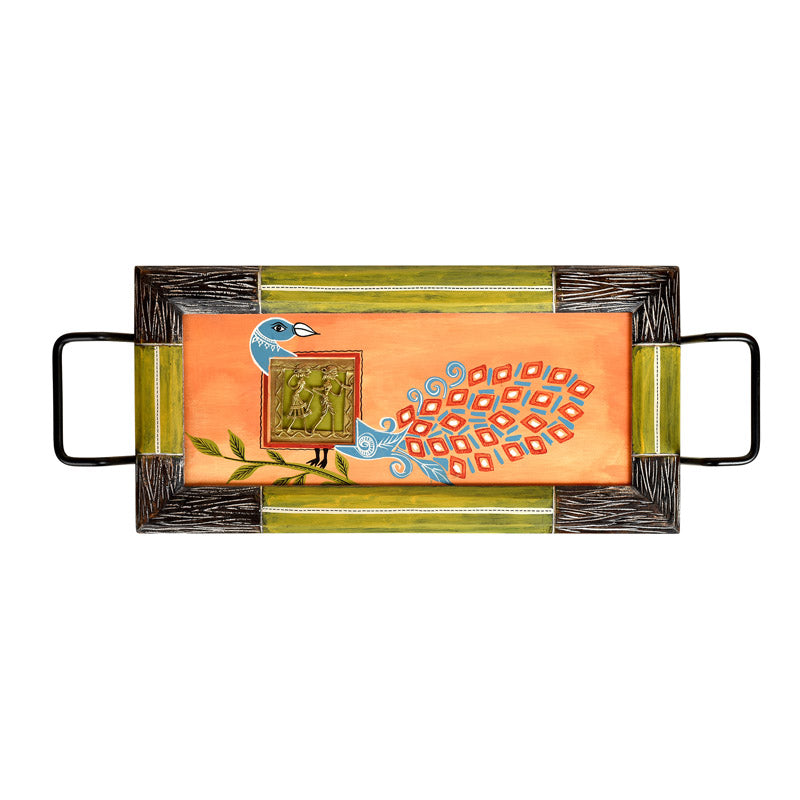 Buy Shameela Decorative Serving Tray Serving Tray from Vaaree