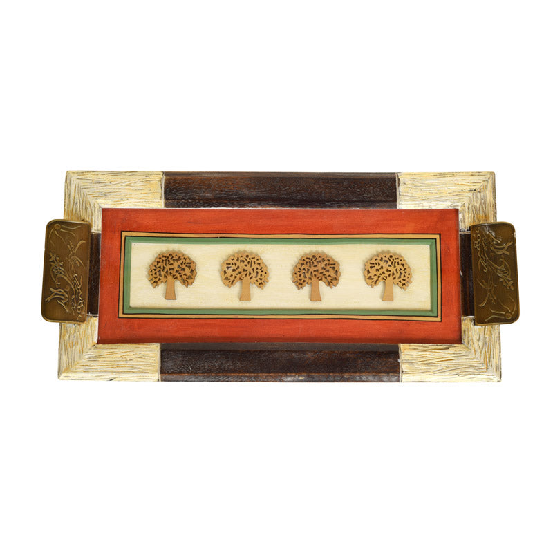 Buy Anara Handcrafted Serving Tray Serving Tray from Vaaree