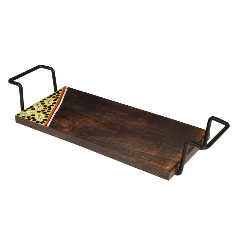 Buy Miko Wooden Tray Serving Tray from Vaaree