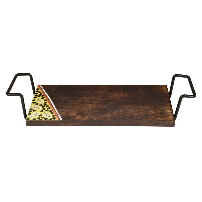 Buy Miko Wooden Tray Serving Tray from Vaaree