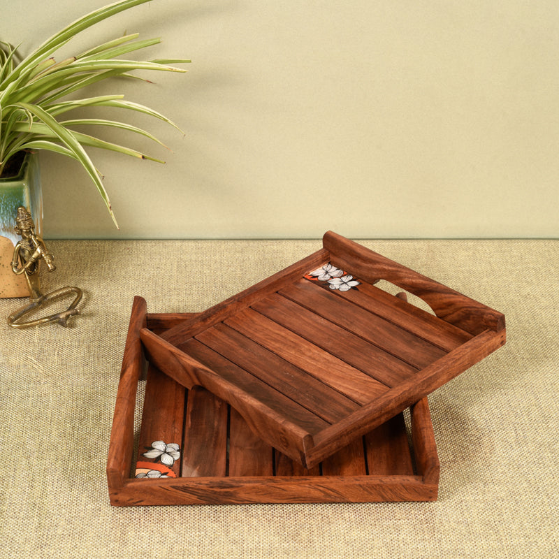 Serving Tray - Ploomia Rosewood Serving Tray