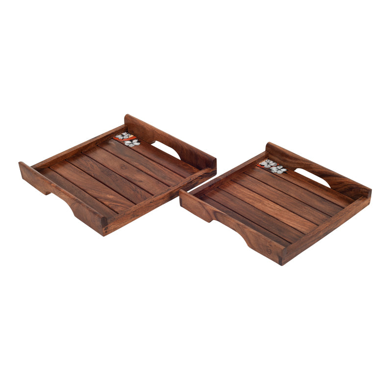 Serving Tray - Ploomia Rosewood Serving Tray