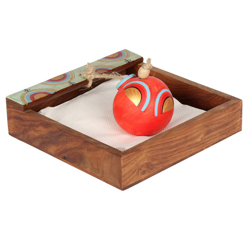 Buy Jaya Handpainted Napkin Holder Tissue Holder from Vaaree