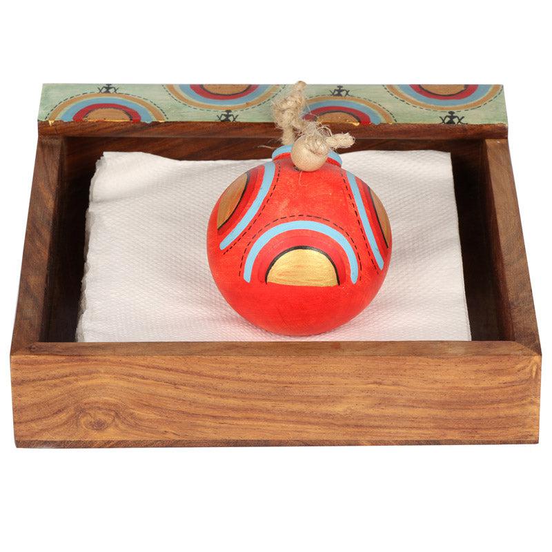 Buy Jaya Handpainted Napkin Holder Tissue Holder from Vaaree