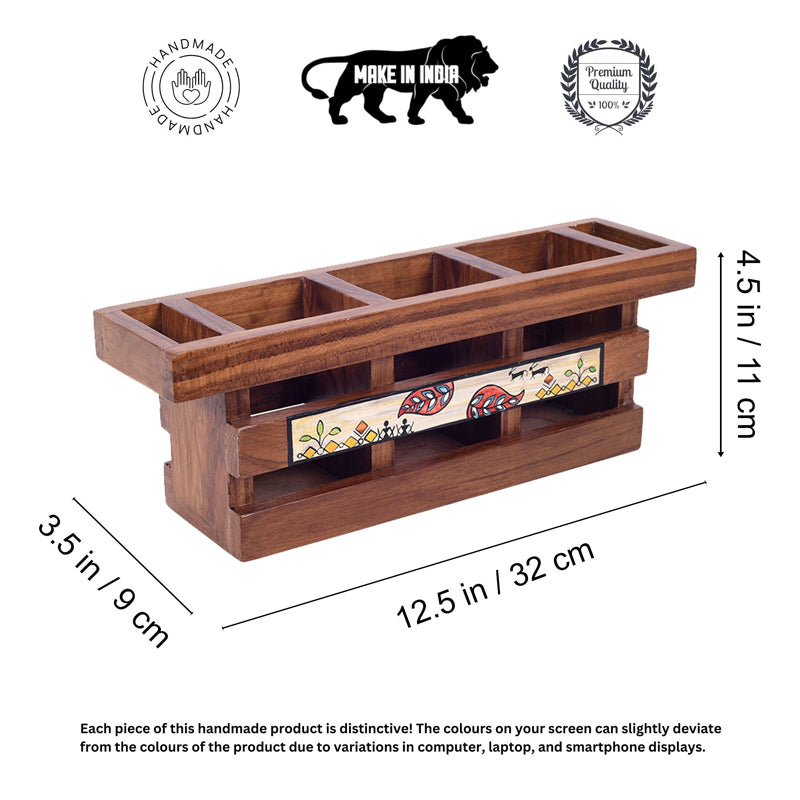 Cutlery Stand - Ima Handcrafted Floral Cutlery Holder