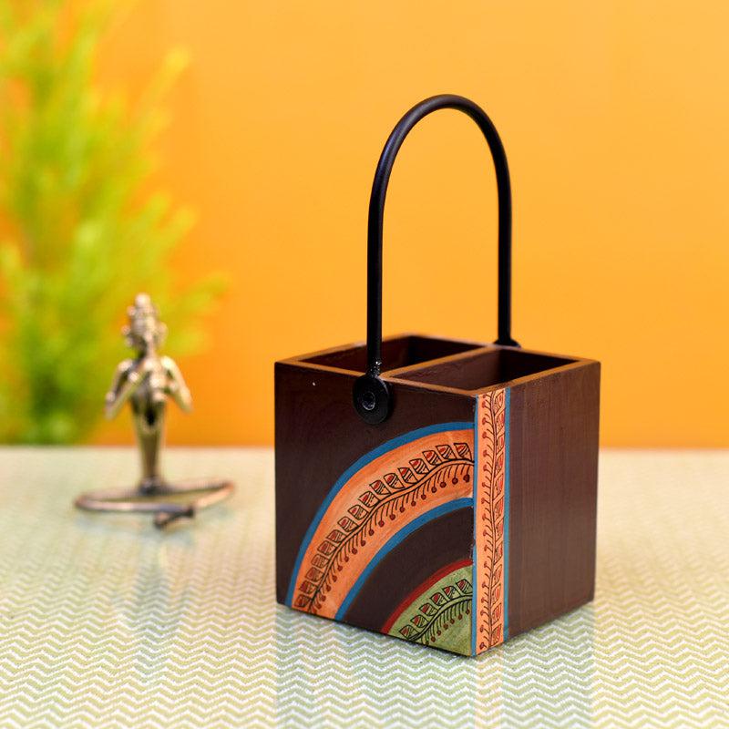 Buy Surya Handcrafted Cutlery Holder Cutlery Stand from Vaaree