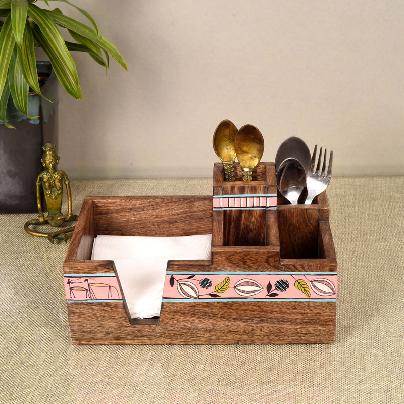 Buy Leafy Charm Cutlery Holder Cutlery Stand from Vaaree