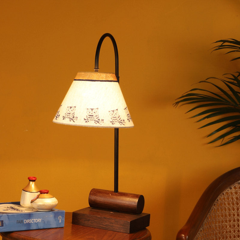 Buy Rajat Wooden Table Lamp Table Lamp from Vaaree