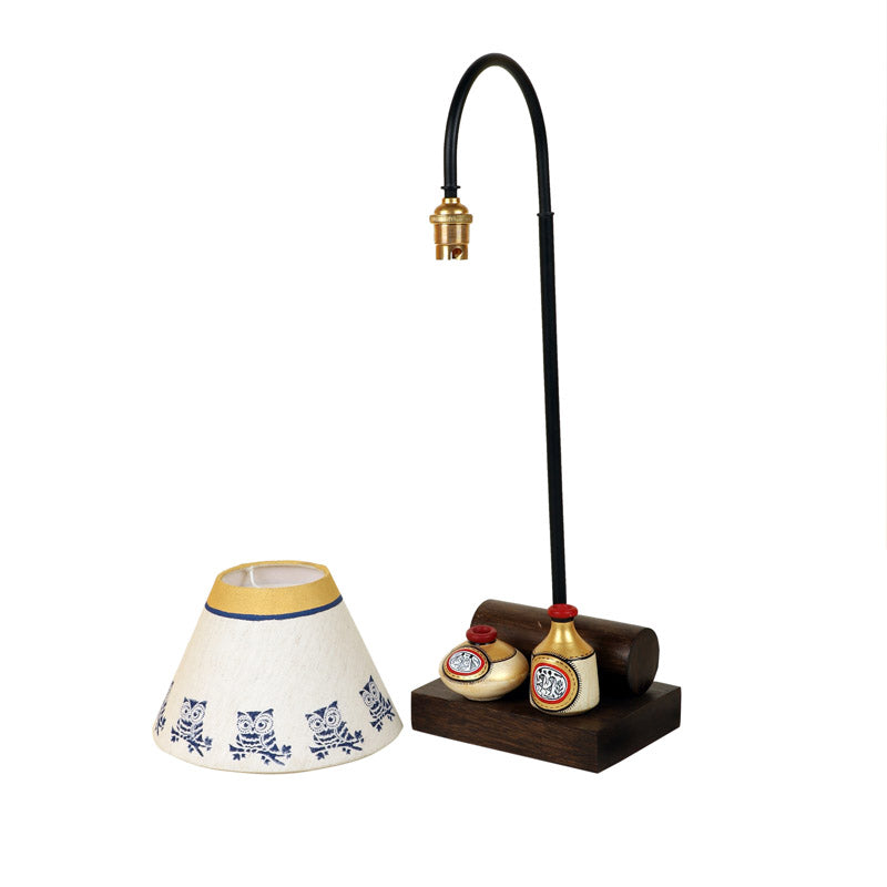 Buy Rajat Wooden Table Lamp Table Lamp from Vaaree