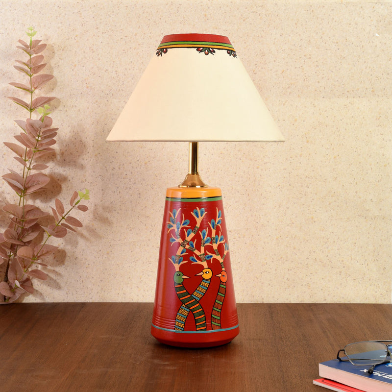 Table Lamp - Birdo Chirp Ethnic Table Lamp