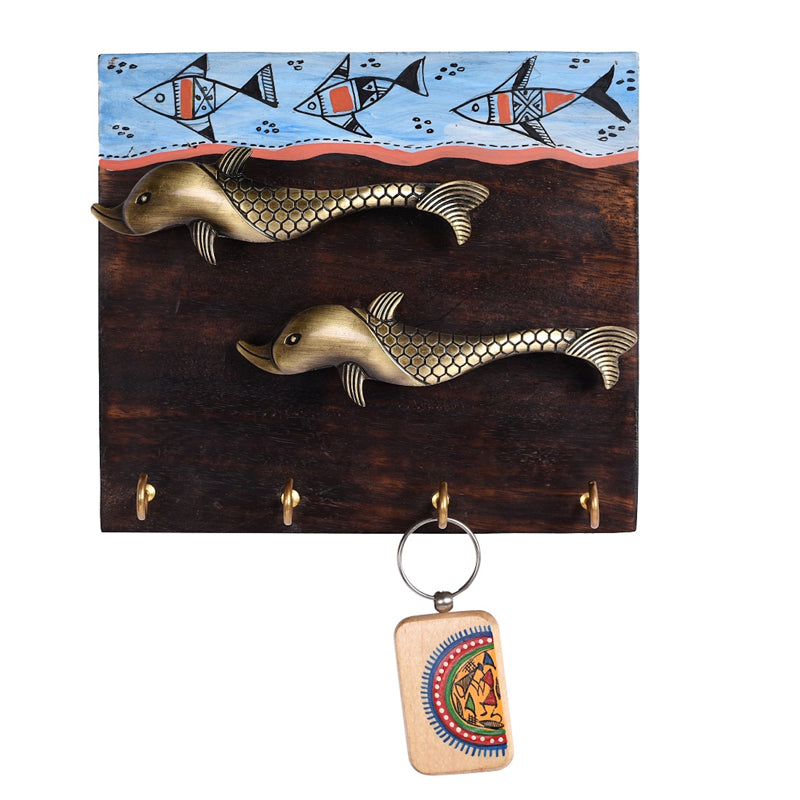 Hooks & Key Holders - Machli Magic Handcrafted Tribal Key Holder