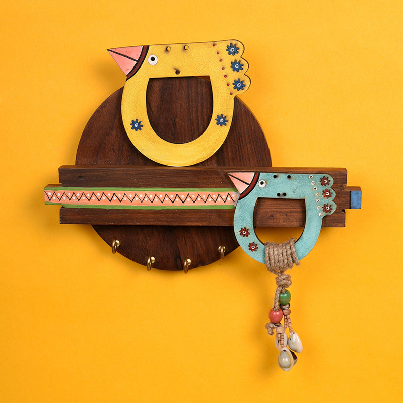 Hooks & Key Holders - Beak Beauty Handcrafted Tribal Key Holder