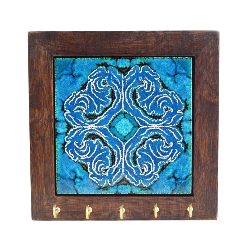 Hooks & Key Holders - Blue Daisy Handcrafted Key Holder