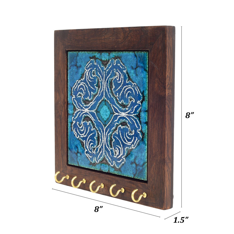 Hooks & Key Holders - Blue Daisy Handcrafted Key Holder