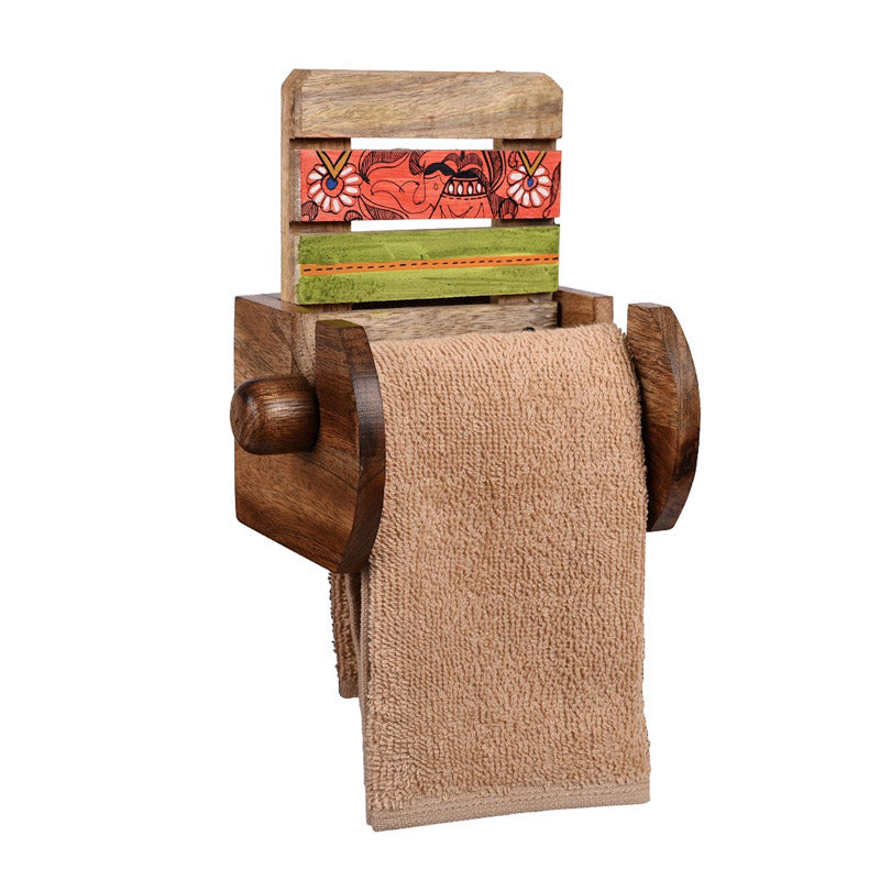 Buy Ridhima Handcrafted Towel Hanger Tissue Holder from Vaaree