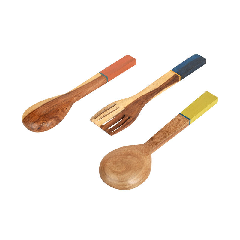 Buy Nura Handcrafted Cutlery - Set of Three Cutlery Set from Vaaree