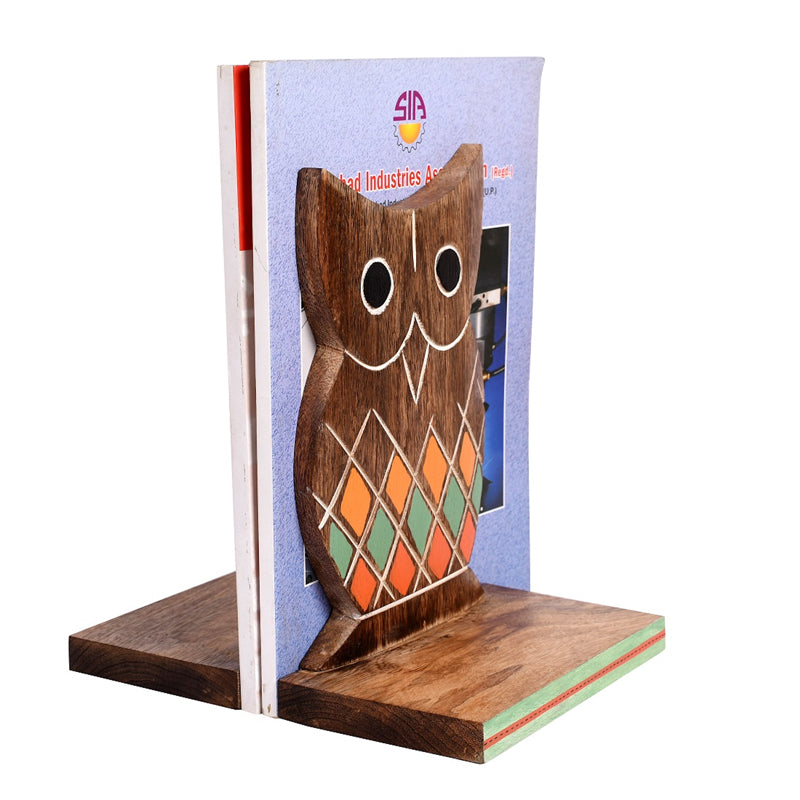 Book End - Wise Owl Guard Book End