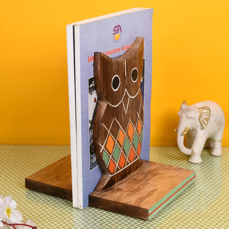 Book End - Wise Owl Guard Book End