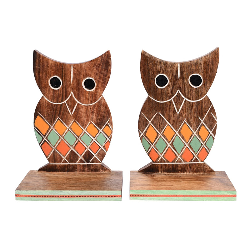 Book End - Wise Owl Guard Book End