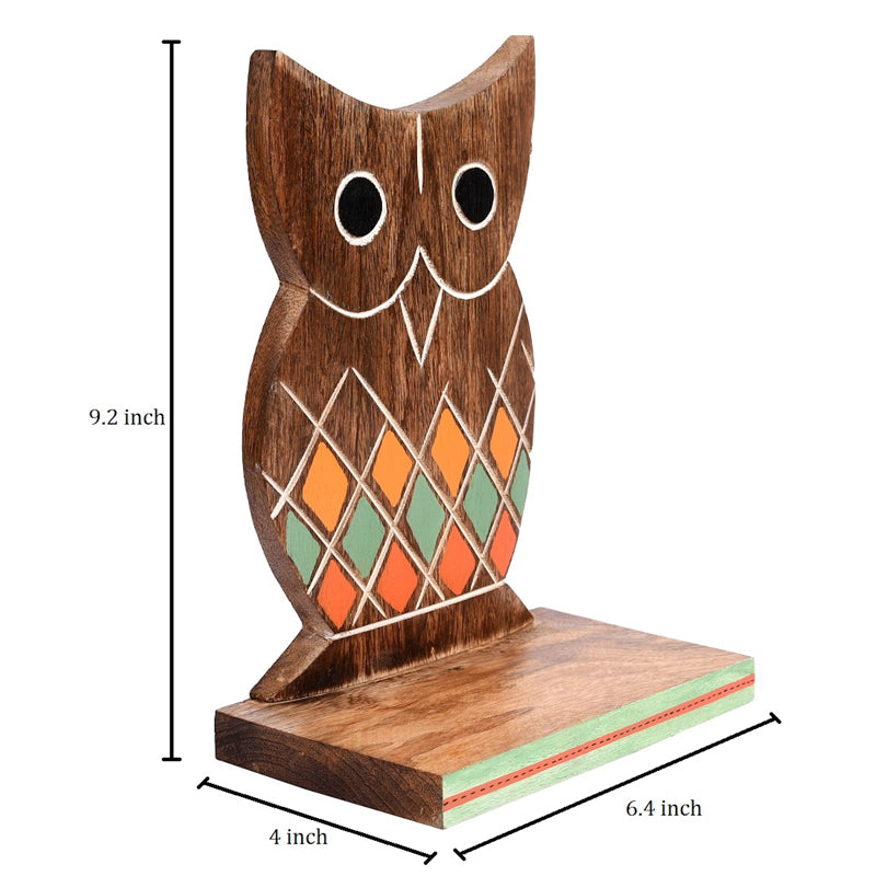 Book End - Wise Owl Guard Book End