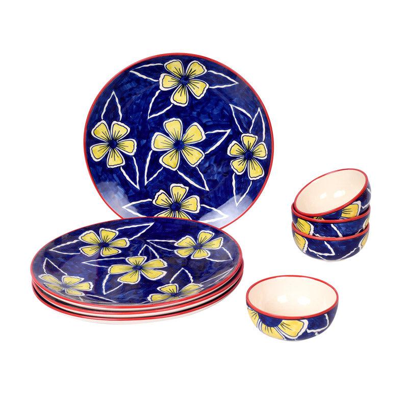 Buy Ruhaani Dinner Set - Eight Piece Set Dinner Set from Vaaree