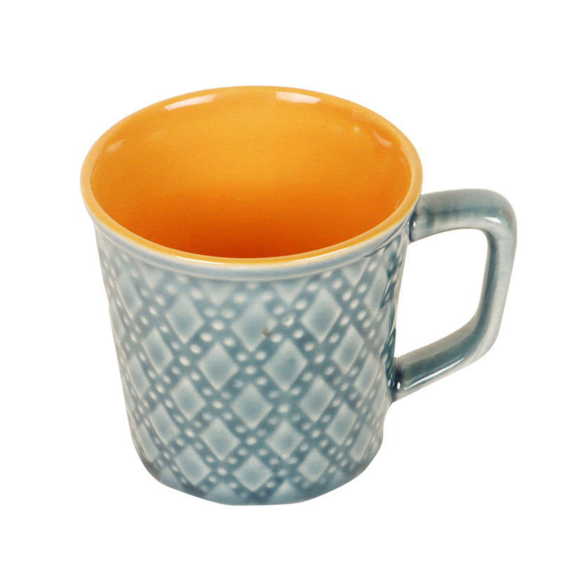 Buy Radha Ceramic Cup (150 ML) - Set of Six Mugs from Vaaree