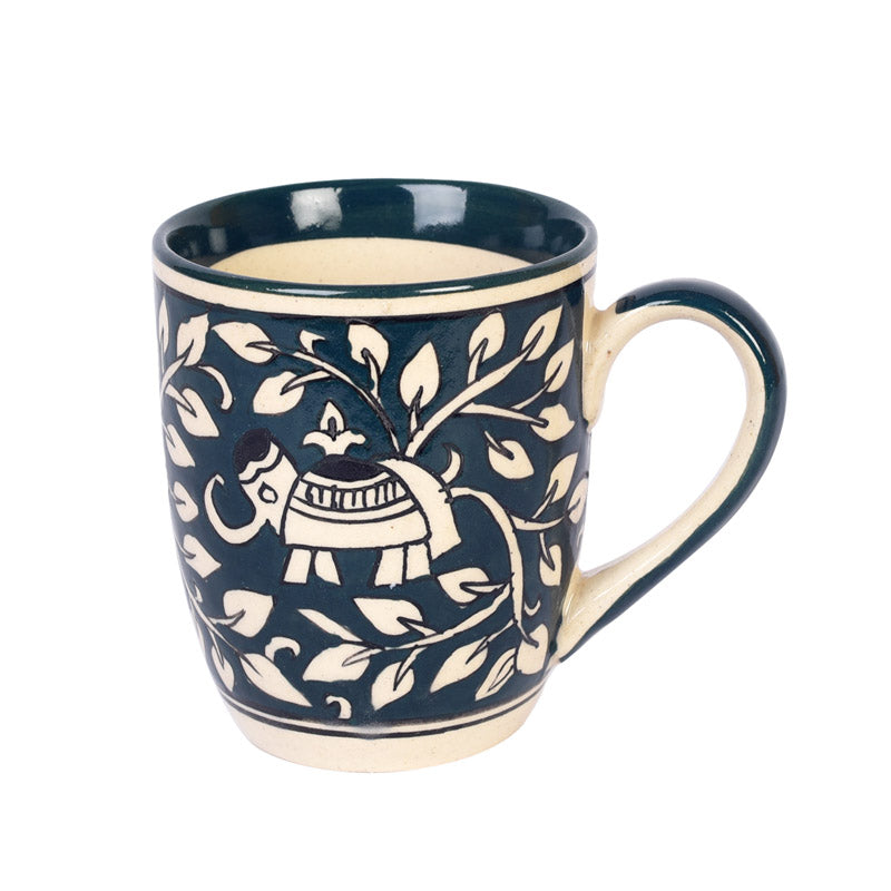 Buy Tiya Ceramic Mug (175 ML) - Set of Six Mugs from Vaaree