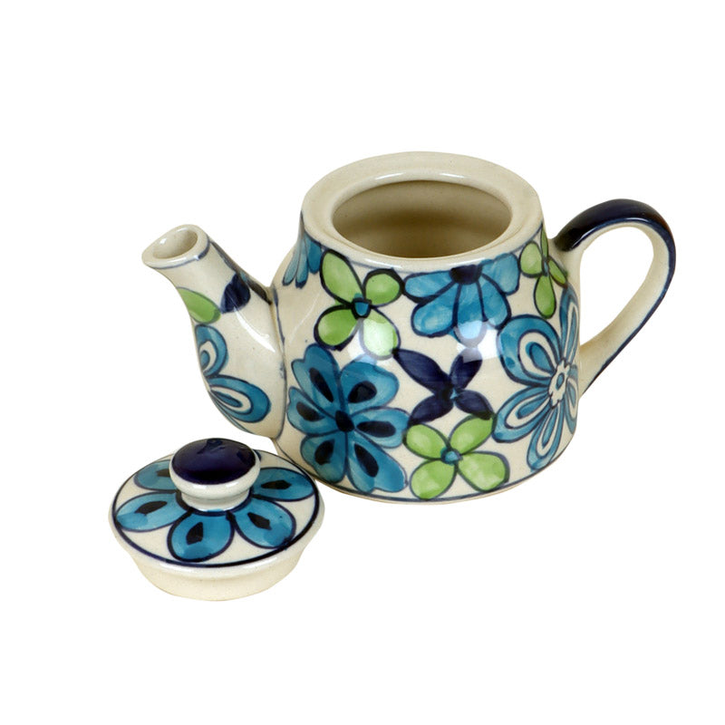 Buy Risha Floral Kettle & Cup - Three Piece Set Mug & Tea Cup from Vaaree