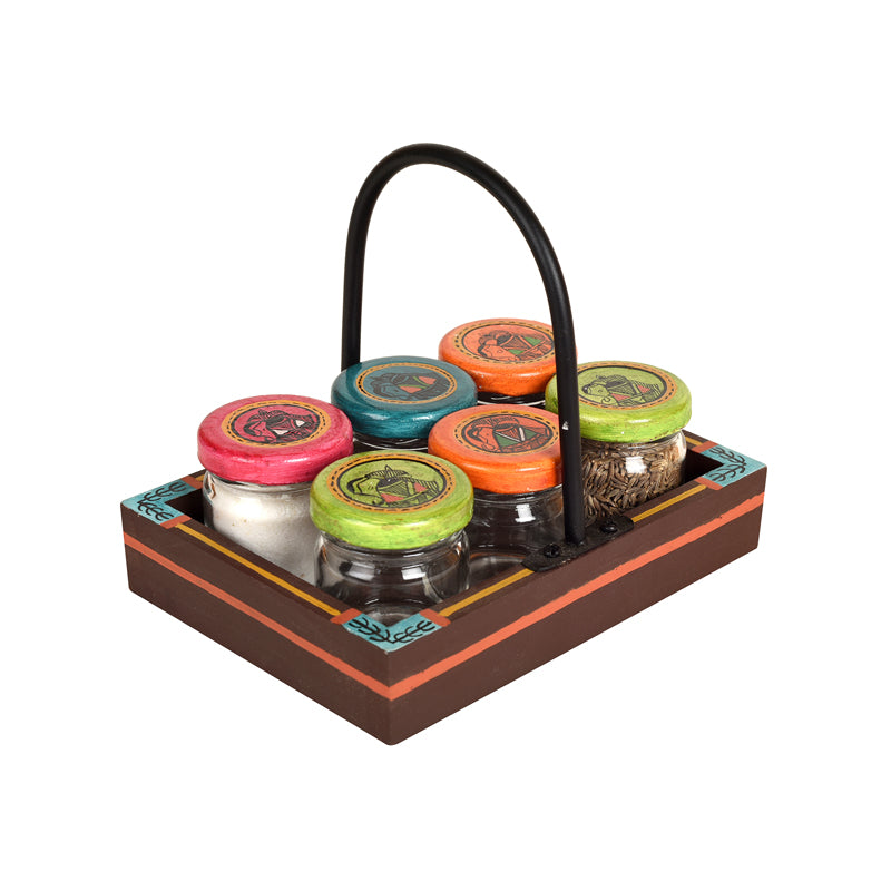 Buy Manikya Condiment Set - Seven Piece Set Jar from Vaaree