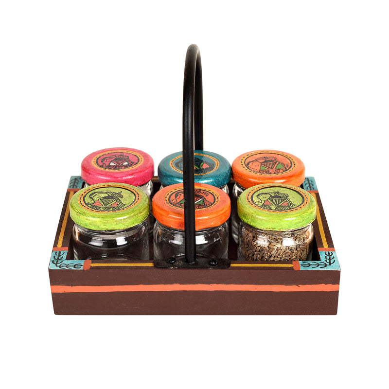 Buy Manikya Condiment Set - Seven Piece Set Jar from Vaaree