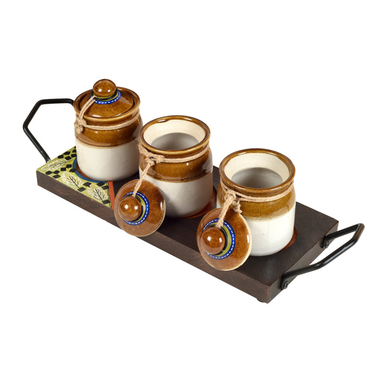 Jar - Laaba Barni Condiment Set - Four Piece Set