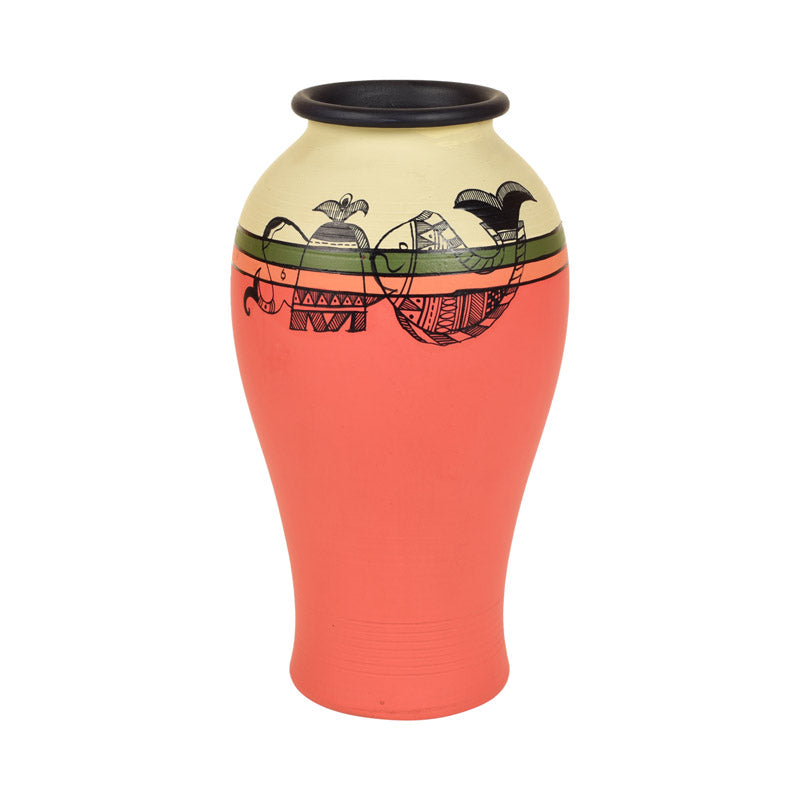 Buy Darice Terracotta Vase Vase from Vaaree