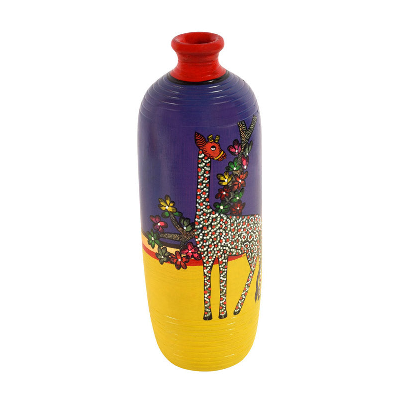 Buy Indraditya Terracotta Vase Vase from Vaaree