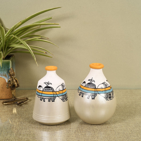 Vase - Haathi Heritage Vase - Set Of Two