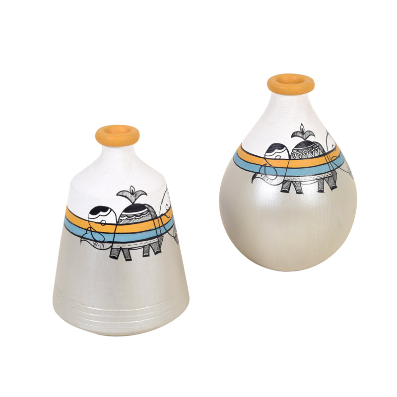 Vase - Haathi Heritage Vase - Set Of Two