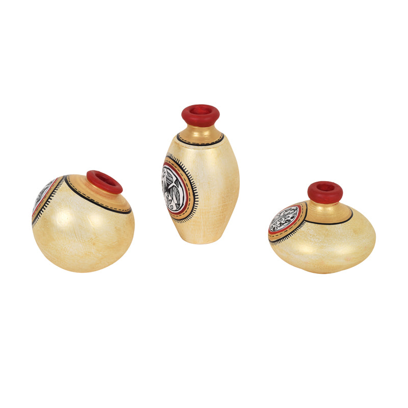 Vase - Binya Earthy Vase - Set Of Three