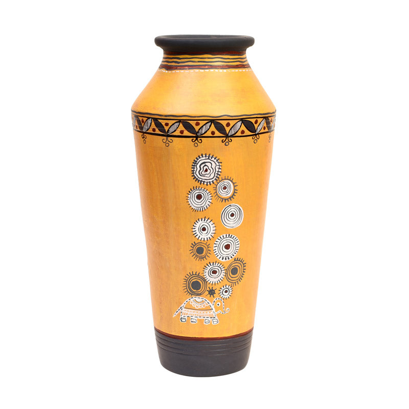 Buy Ahana Terracotta Vase Vase from Vaaree