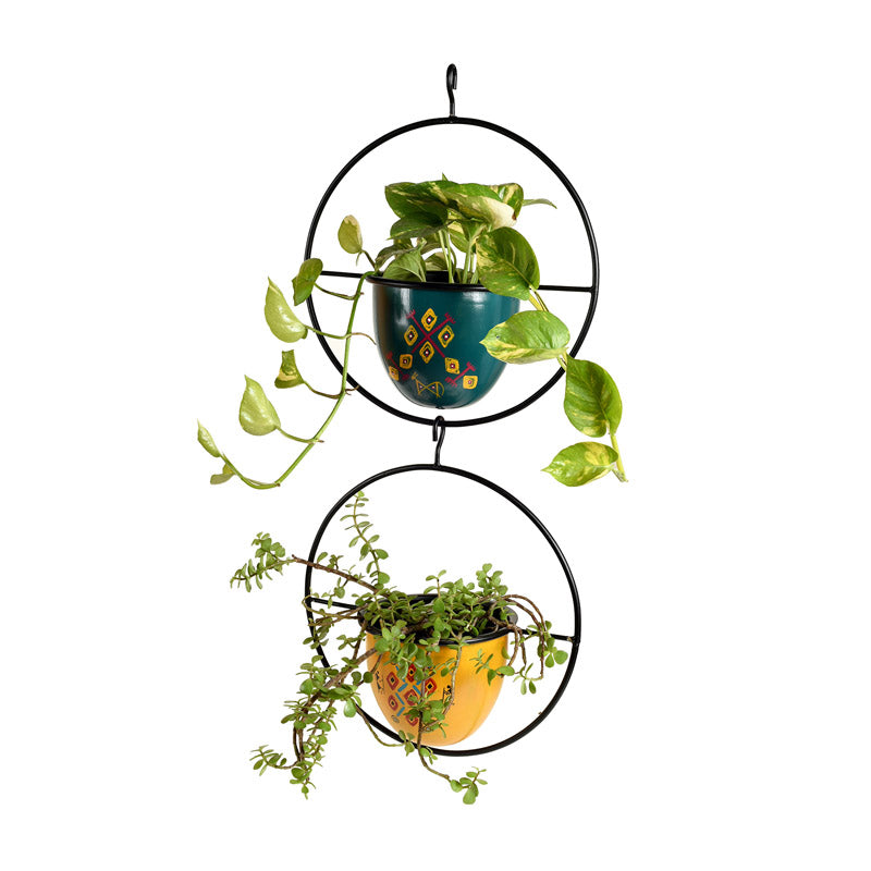 Buy Parveen Hanging Planter - Set of Two Pots & Planters from Vaaree