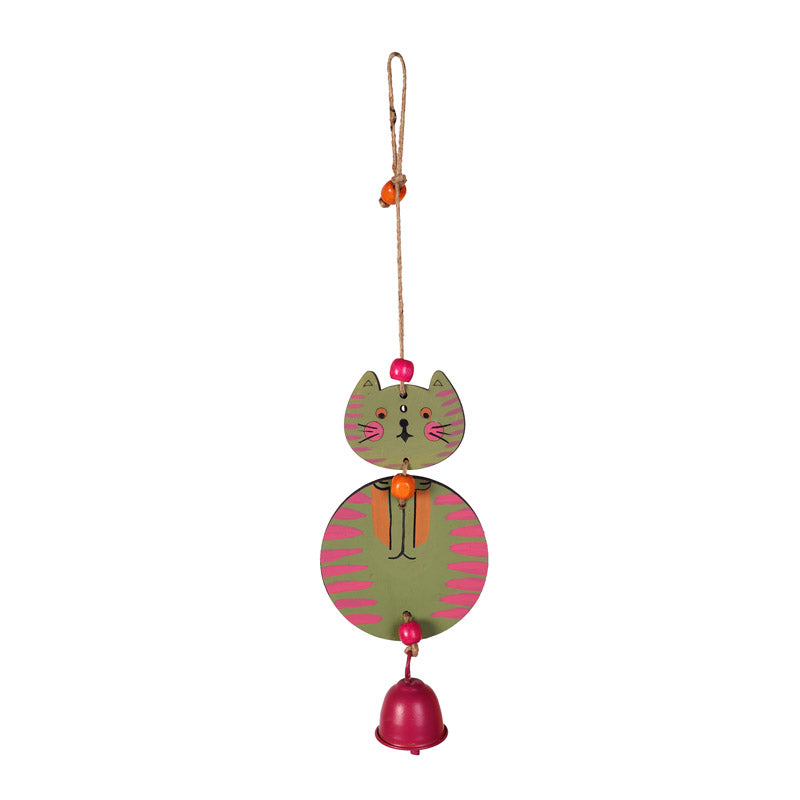 Buy Hello Kitty Windchime - Green Windchimes from Vaaree