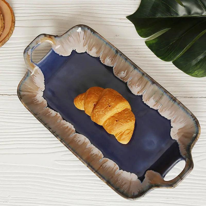 Buy Halmi Handmade Serving Tray Serving Tray from Vaaree