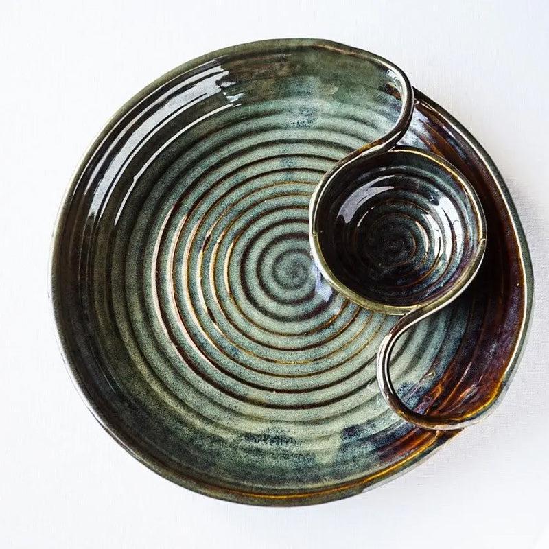 Buy Elmina Spiro Handmade Platter Platter from Vaaree