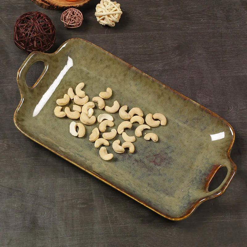 Buy Elmina Handmade Serving Tray Serving Tray from Vaaree