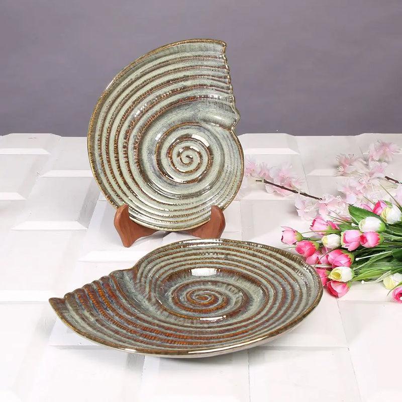 Buy Elmina Spirno Handmade Platter Platter from Vaaree