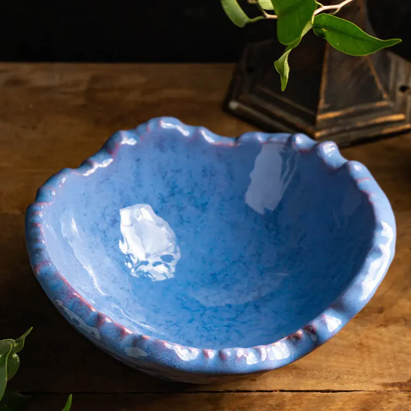 Buy Periela Rilo Handmade Serving Bowl - 750 ML Serving Bowl from Vaaree