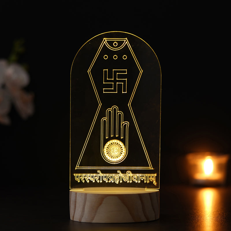 Table Lamp - Jain Prayer LED Table Lamp