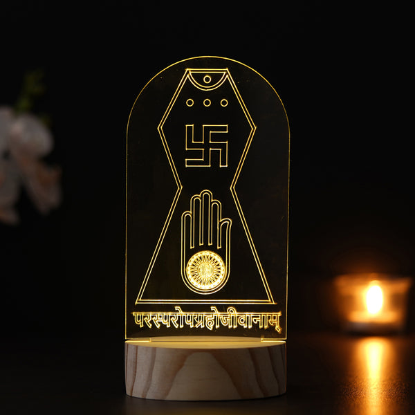 Table Lamp - Jain Prayer LED Table Lamp